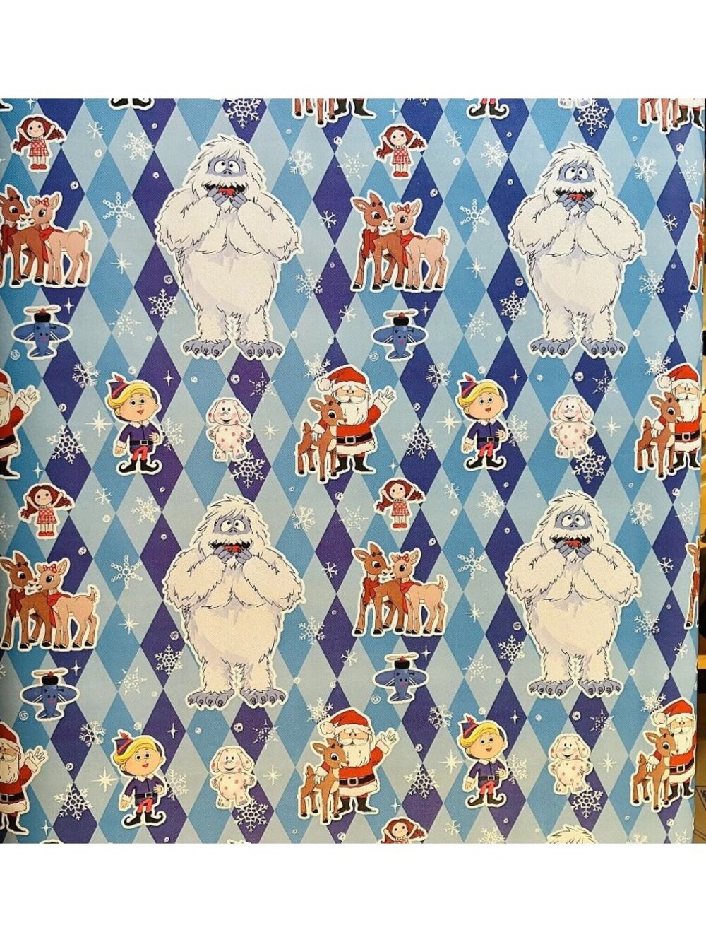 Rudolph The Red Nosed Reindeer Premium Holiday Gift Wrapping Paper New 65 Sqft